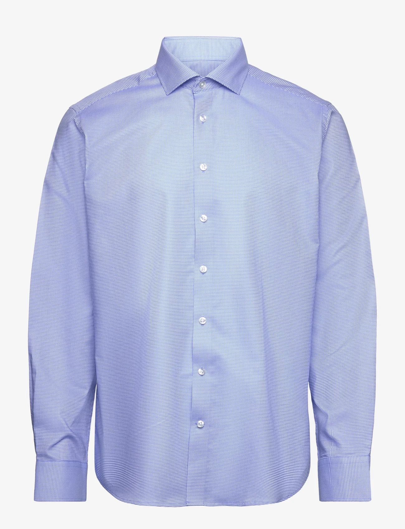 Bruun & Stengade - BS Thorpe Modern Fit Shirt - lietišķā stila krekli - blue - 0