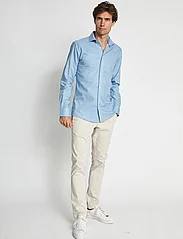 Bruun & Stengade - BS Thorpe Modern Fit Shirt - lietišķā stila krekli - blue - 4