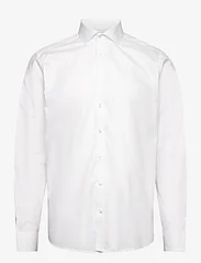Bruun & Stengade - BS Vick Modern Fit Shirt - lietišķā stila krekli - white - 0
