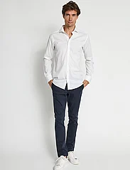 Bruun & Stengade - BS Vick Modern Fit Shirt - business skjorter - white - 4