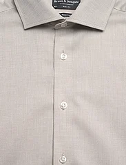 Bruun & Stengade - BS Romo Modern Fit Shirt - muodolliset kauluspaidat - green - 6