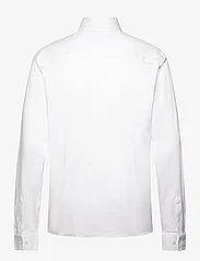 Bruun & Stengade - BS Rice Slim Fit Shirt - muodolliset kauluspaidat - white - 1