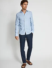 Bruun & Stengade - BS Perth Casual Slim Fit Shirt - nordisk stil - light blue - 0