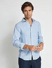 Bruun & Stengade - BS Perth Casual Slim Fit Shirt - nordisk stil - light blue - 3