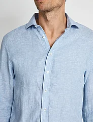 Bruun & Stengade - BS Perth Casual Slim Fit Shirt - nordisk stil - light blue - 5