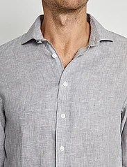 Bruun & Stengade - BS Perth Casual Slim Fit Shirt - nordisk stil - light grey - 5