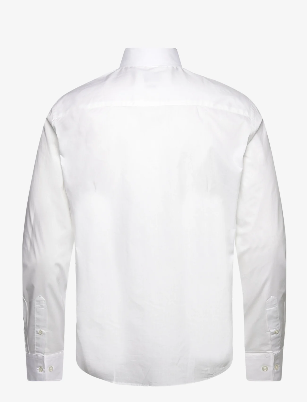 Bruun & Stengade - BS Sofus Casual Slim Fit Shirt - muodolliset kauluspaidat - white - 1
