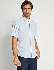 Bruun & Stengade - BS Gale Casual Modern Fit Shirt - pohjoismainen tyyli - light blue/white - 3