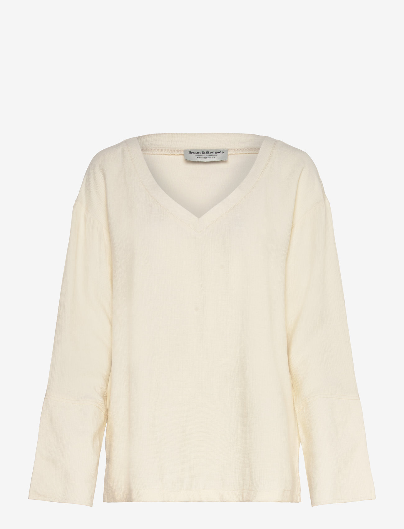 Bruun & Stengade - BS Helene Top - sügisesed riided - off white - 0