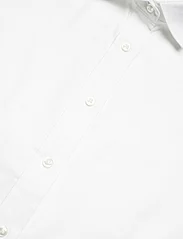 Bruun & Stengade - BS Marie Slim Fit Shirt - krekli ar garām piedurknēm - white - 6
