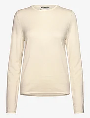 Bruun & Stengade - BS Marit Regular Fit Knitwear - långärmade toppar - off white - 1