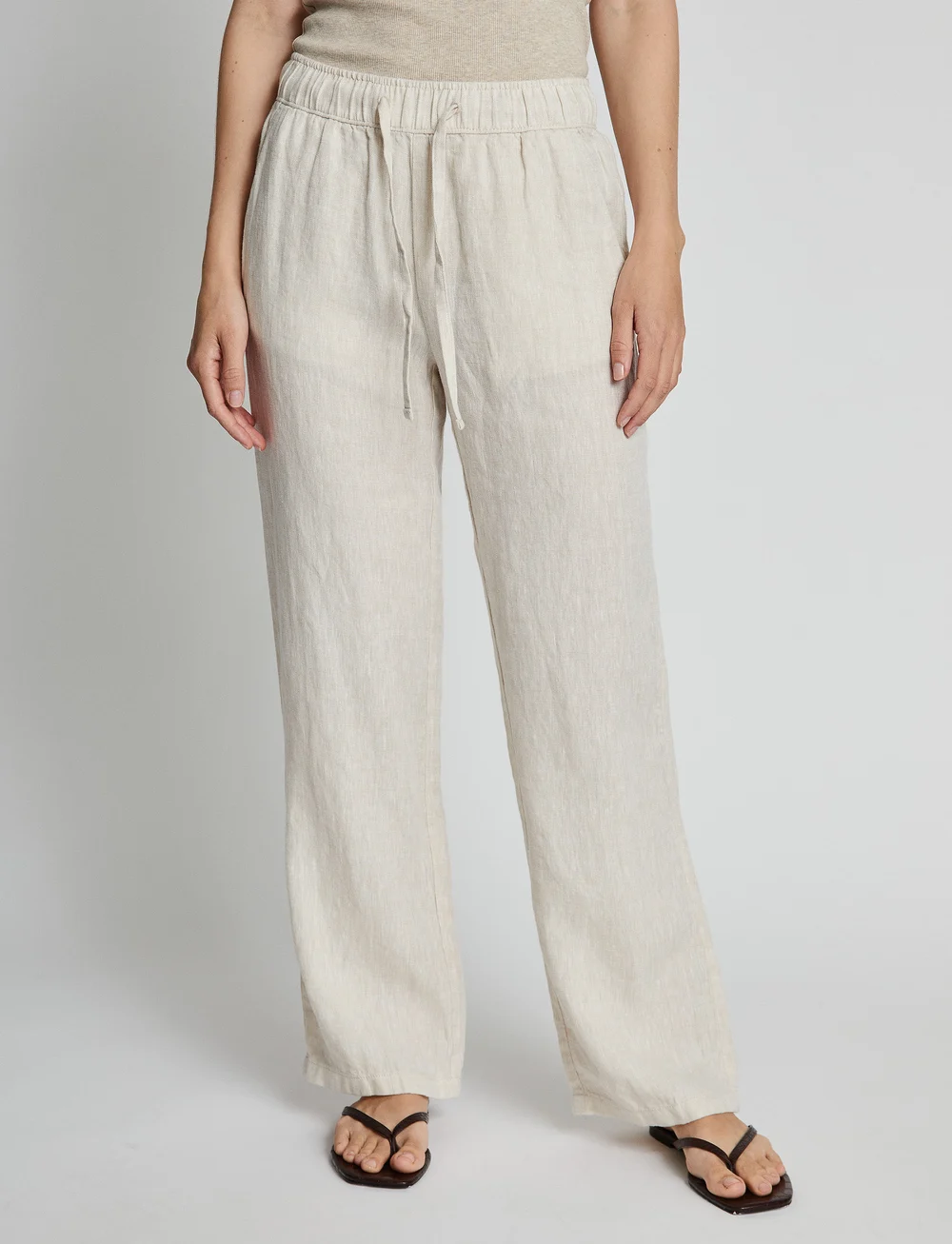 Wide leg long linen pants women 5700 Wide leg long linen pants women 5700