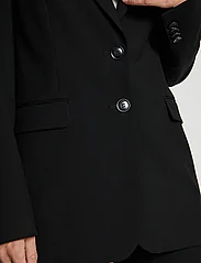 Bruun & Stengade - BS Estelle Regular Fit Blazer - ballīšu apģērbs par outlet cenām - black - 4