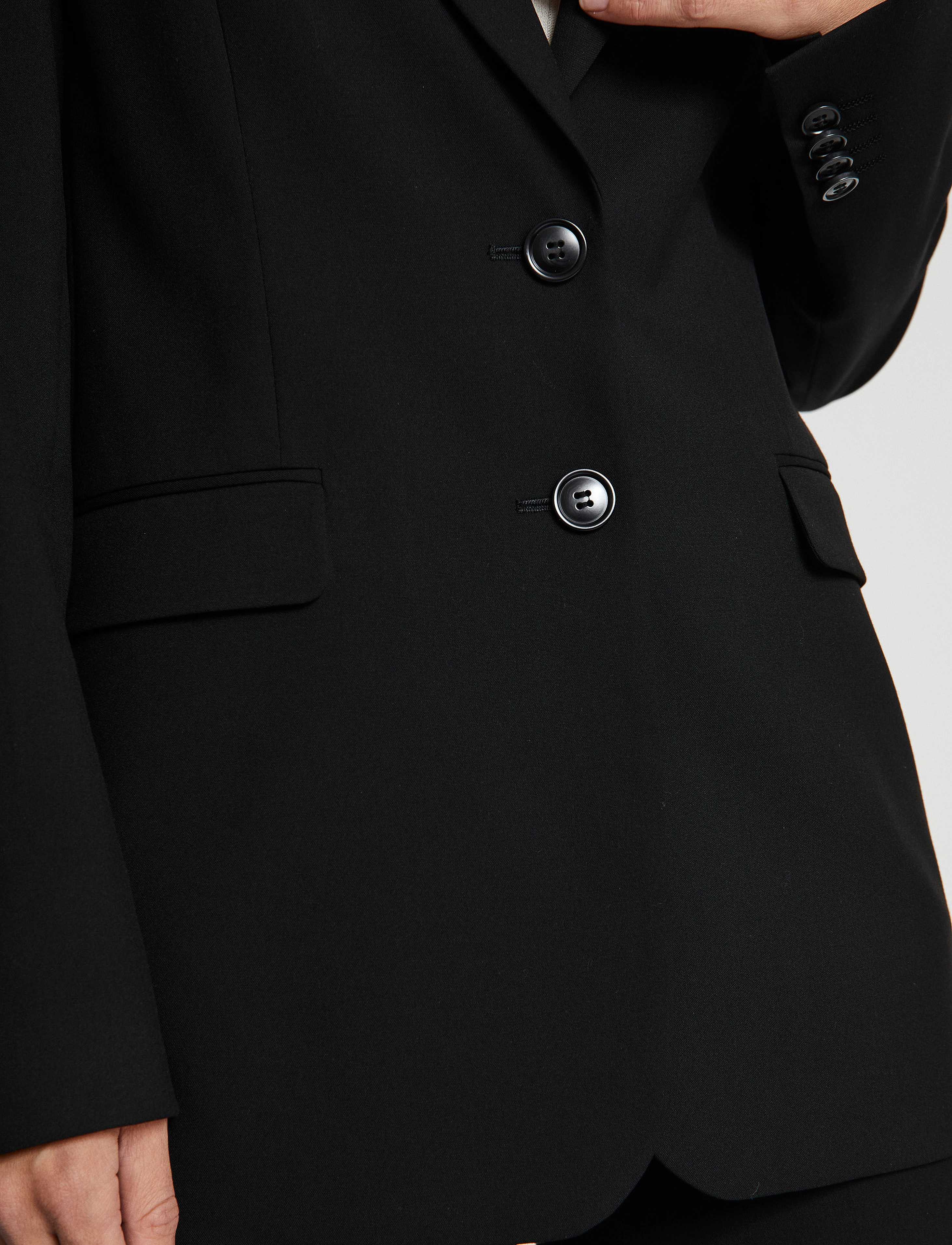 Bruun & Stengade - BS Estelle Regular Fit Blazer - black - 4