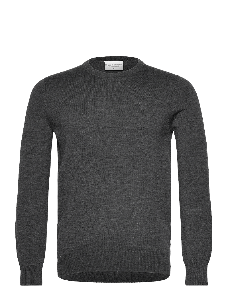Bruun & Stengade - BS Jupiter Regular Fit Knitwear - grey - 0