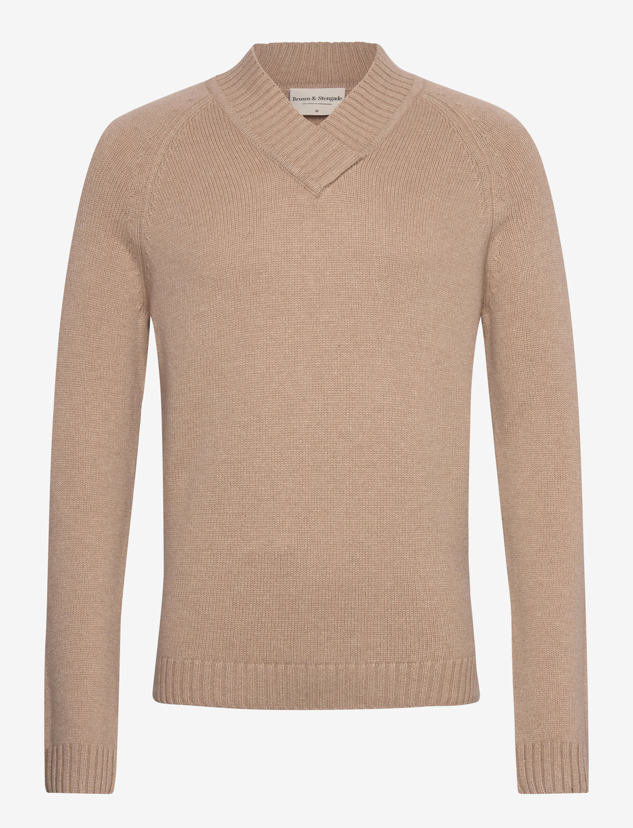 Bruun & Stengade - BS Douglas Regular Fit Knitwear - sand - 0