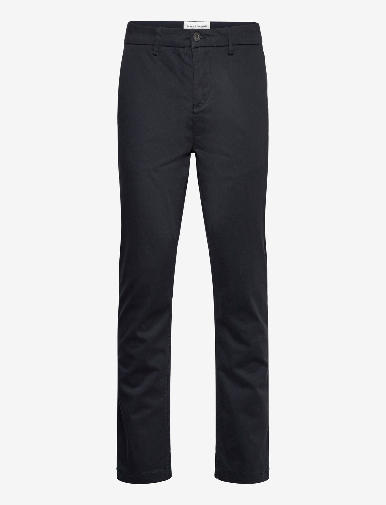 Bruun & Stengade - BS Malik Regular Fit Chinos - chinos - navy - 0