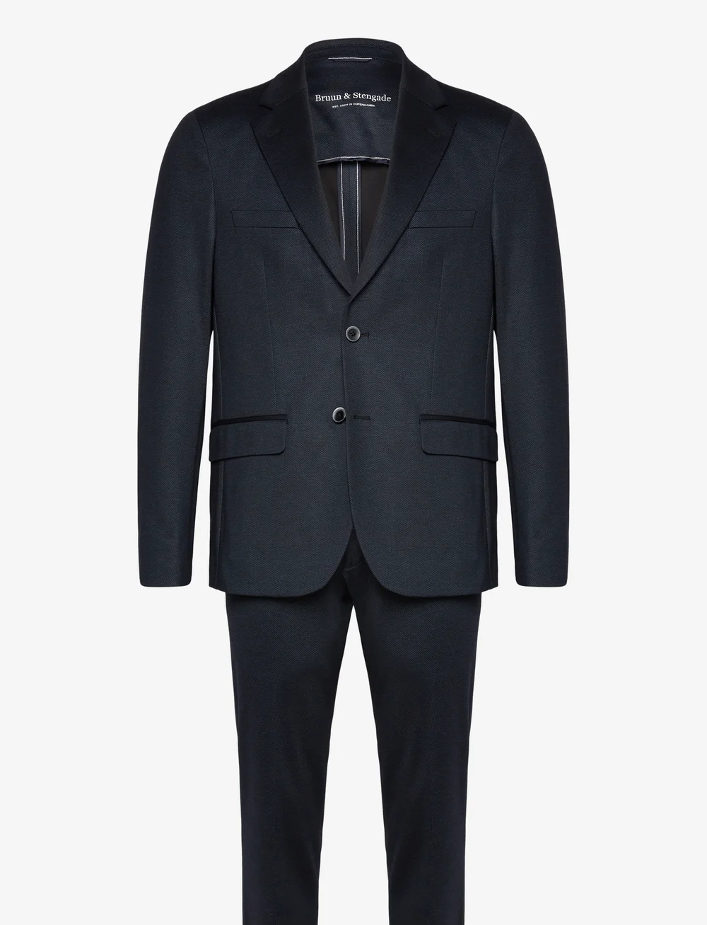 Bruun & Stengade - BS Chapelle Classic Fit Suit Set - anzüge - navy - 0