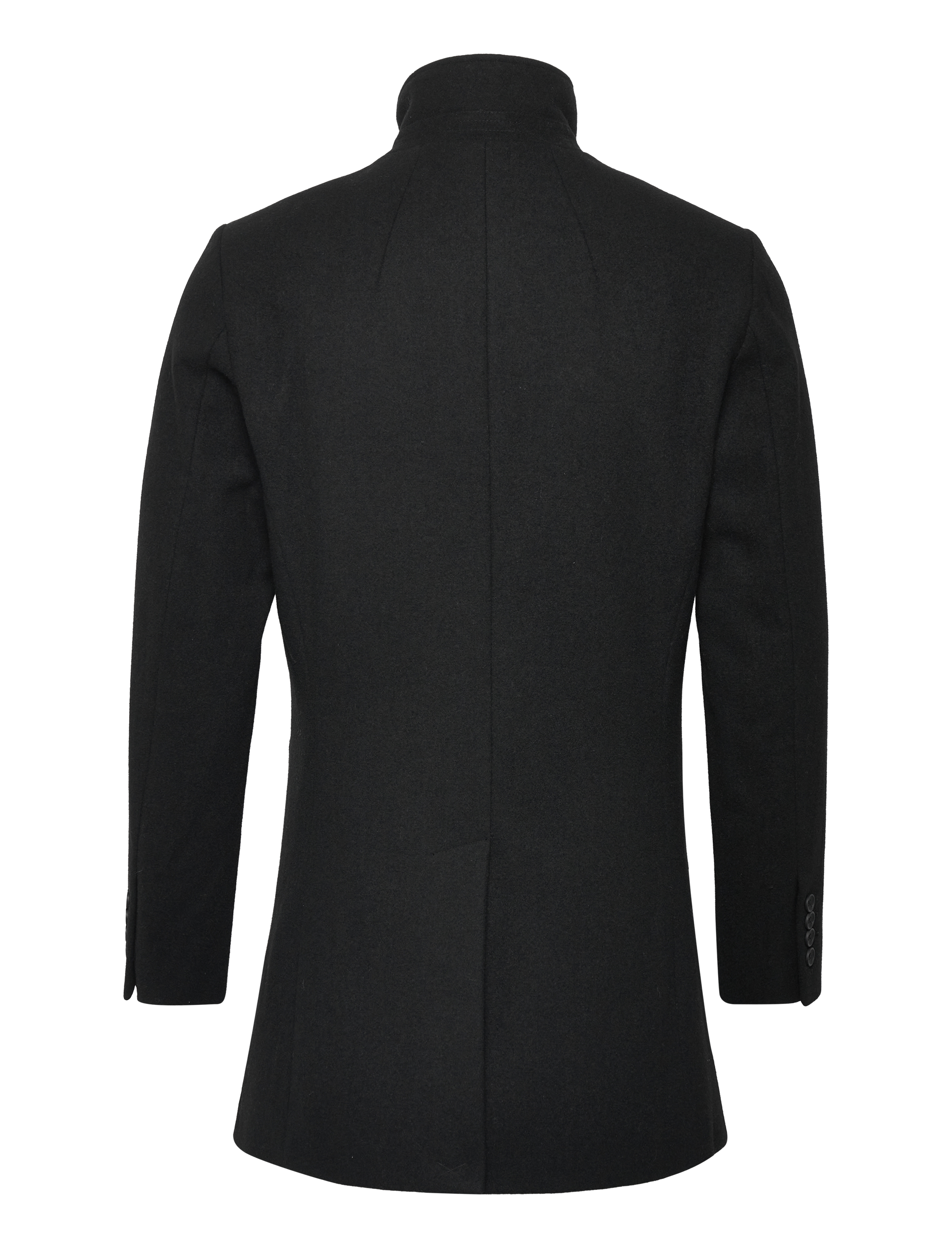 Bruun & Stengade - BS Ontario Slim Fit Coat - winterjacken - black - 1
