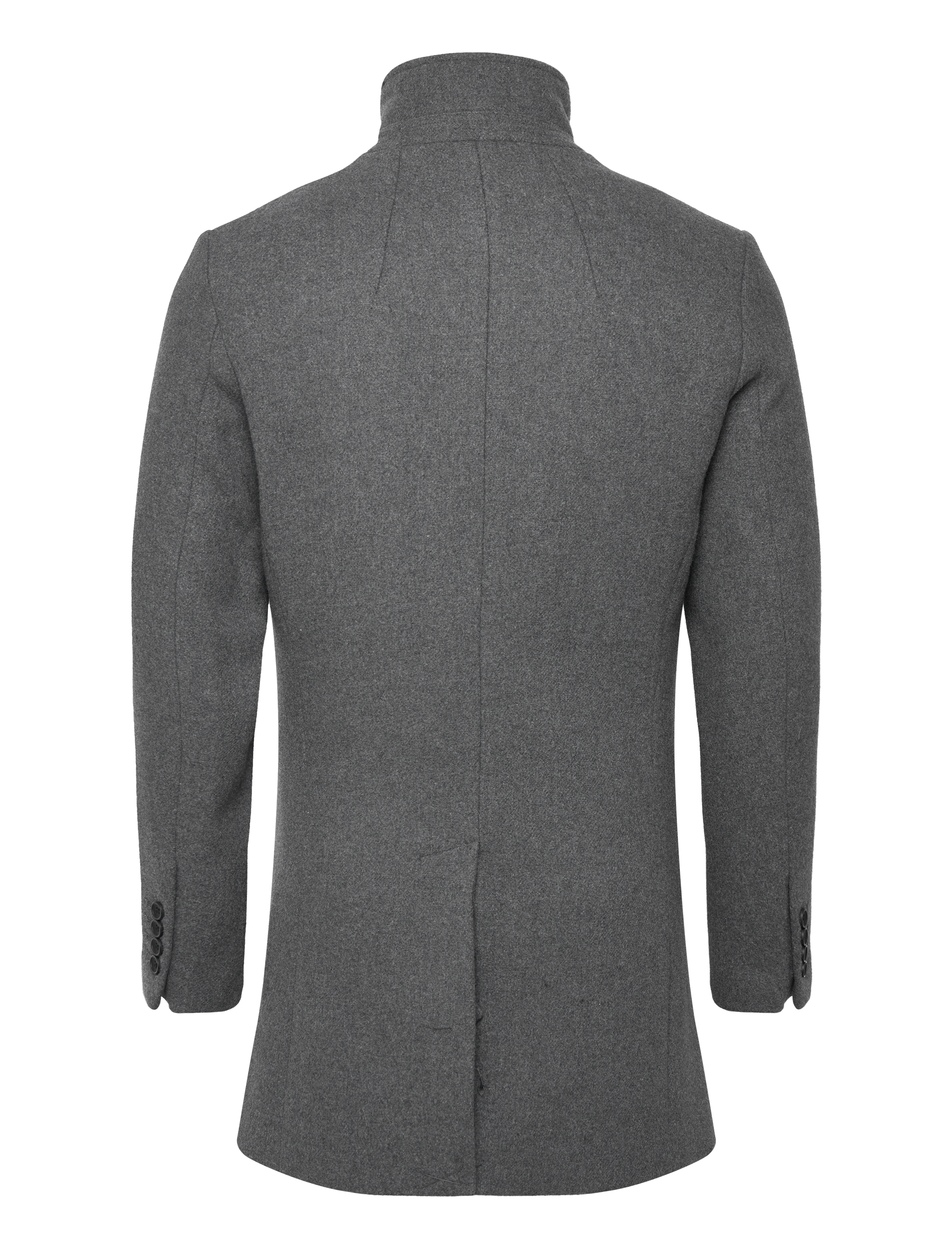 Bruun & Stengade - BS Ontario Slim Fit Coat - vinterjakker - dark grey - 1