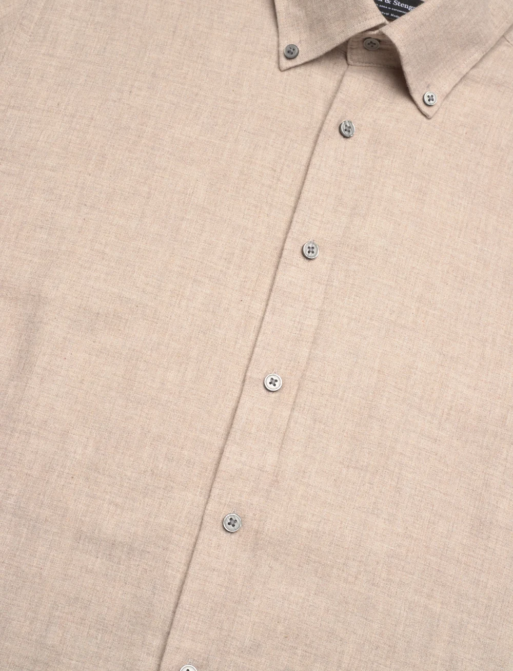 Bruun & Stengade - BS Muriel Casual Modern Fit Shirt - casual hemden - sand - 3