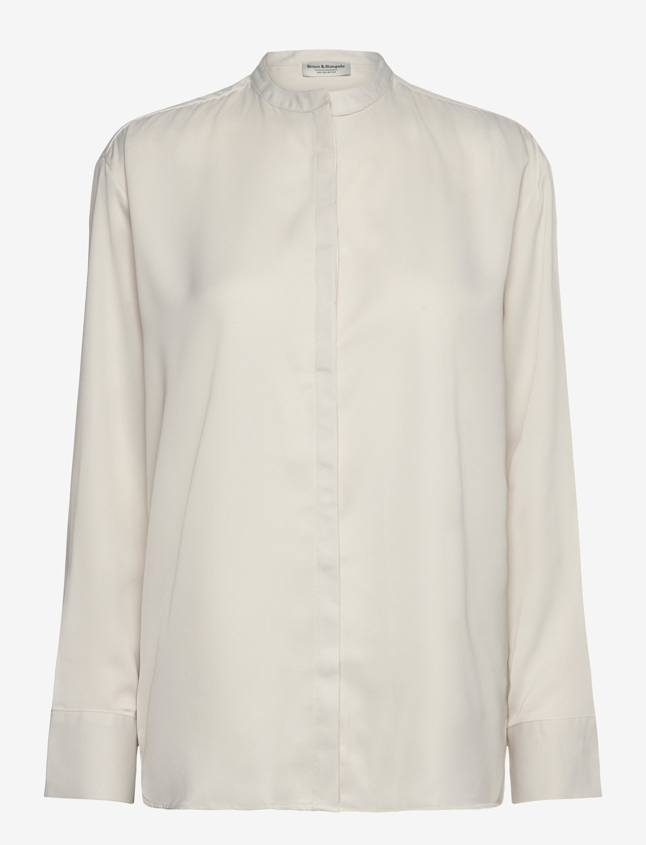 Bruun & Stengade - BS Adora Shirt - langärmlige hemden - off white - 0