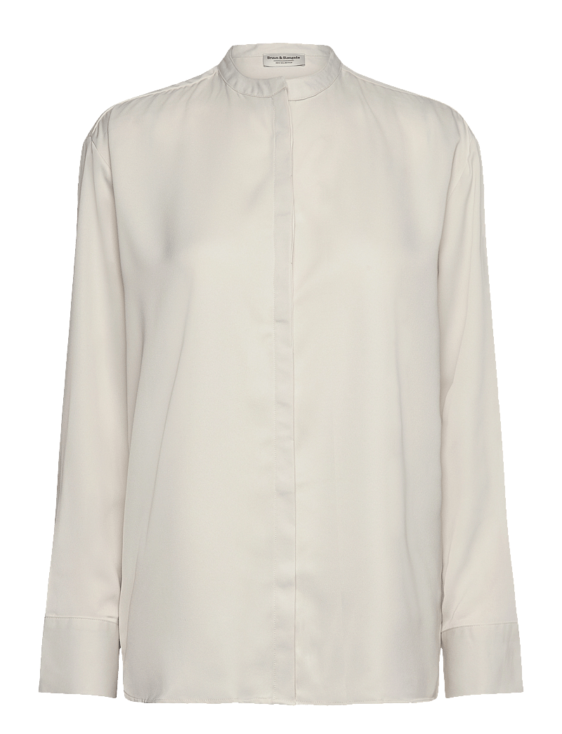 Bruun & Stengade - BS Adora Shirt - langärmlige hemden - off white - 0