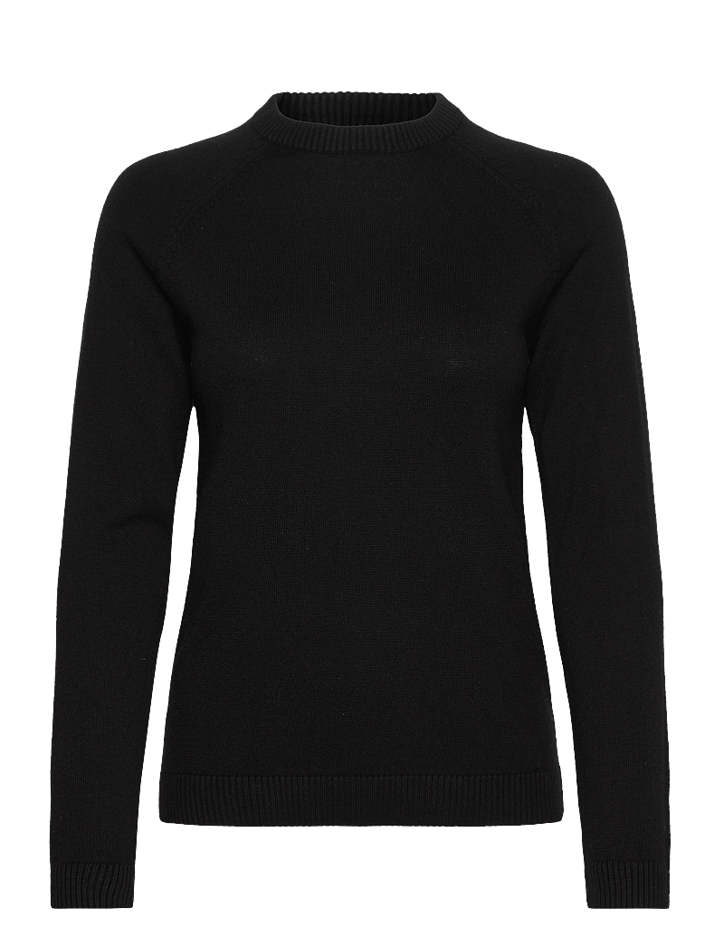 Bruun & Stengade - BS Layla Regular Fit Knitwear - striktrøjer - black - 0