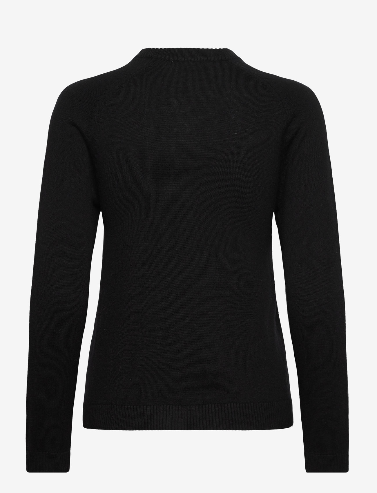 Bruun & Stengade - BS Layla Regular Fit Knitwear - striktrøjer - black - 1