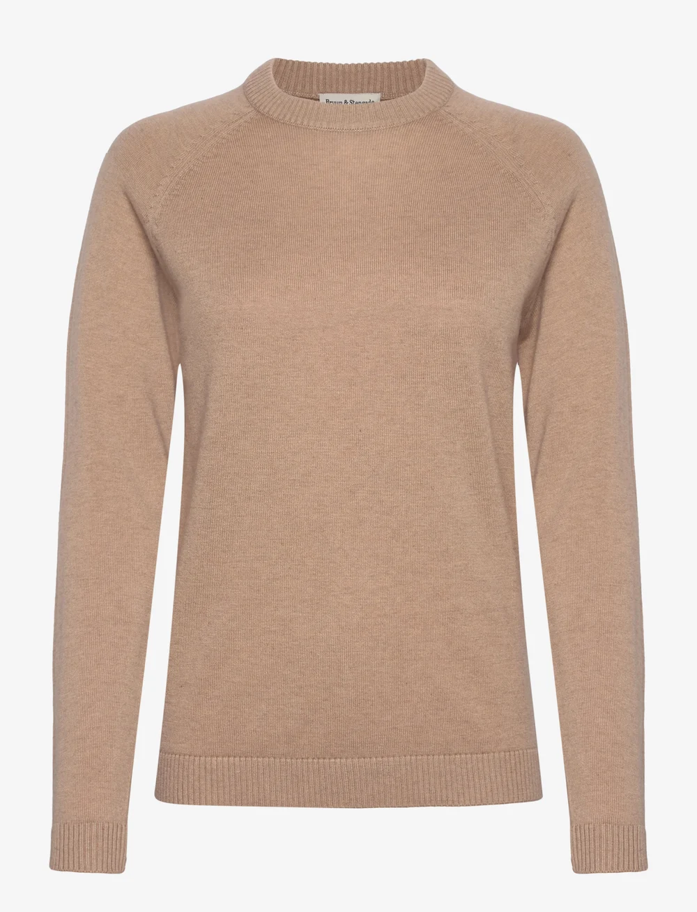 Bruun & Stengade - BS Layla Regular Fit Knitwear - neulepuserot - sand - 0