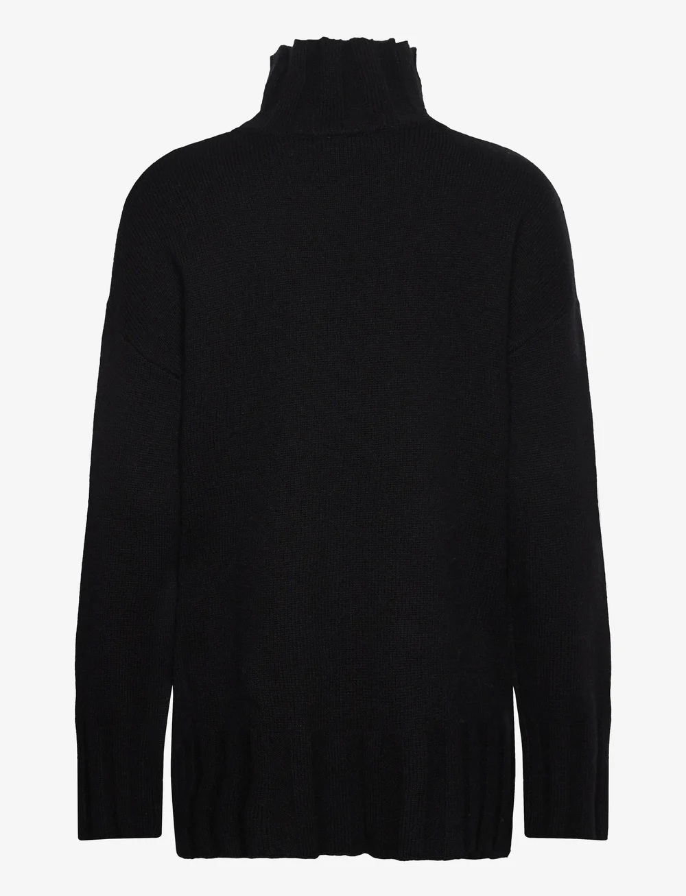 Bruun & Stengade - BS Antoinette Oversized Fit Knitwear - rullekraver - black - 1