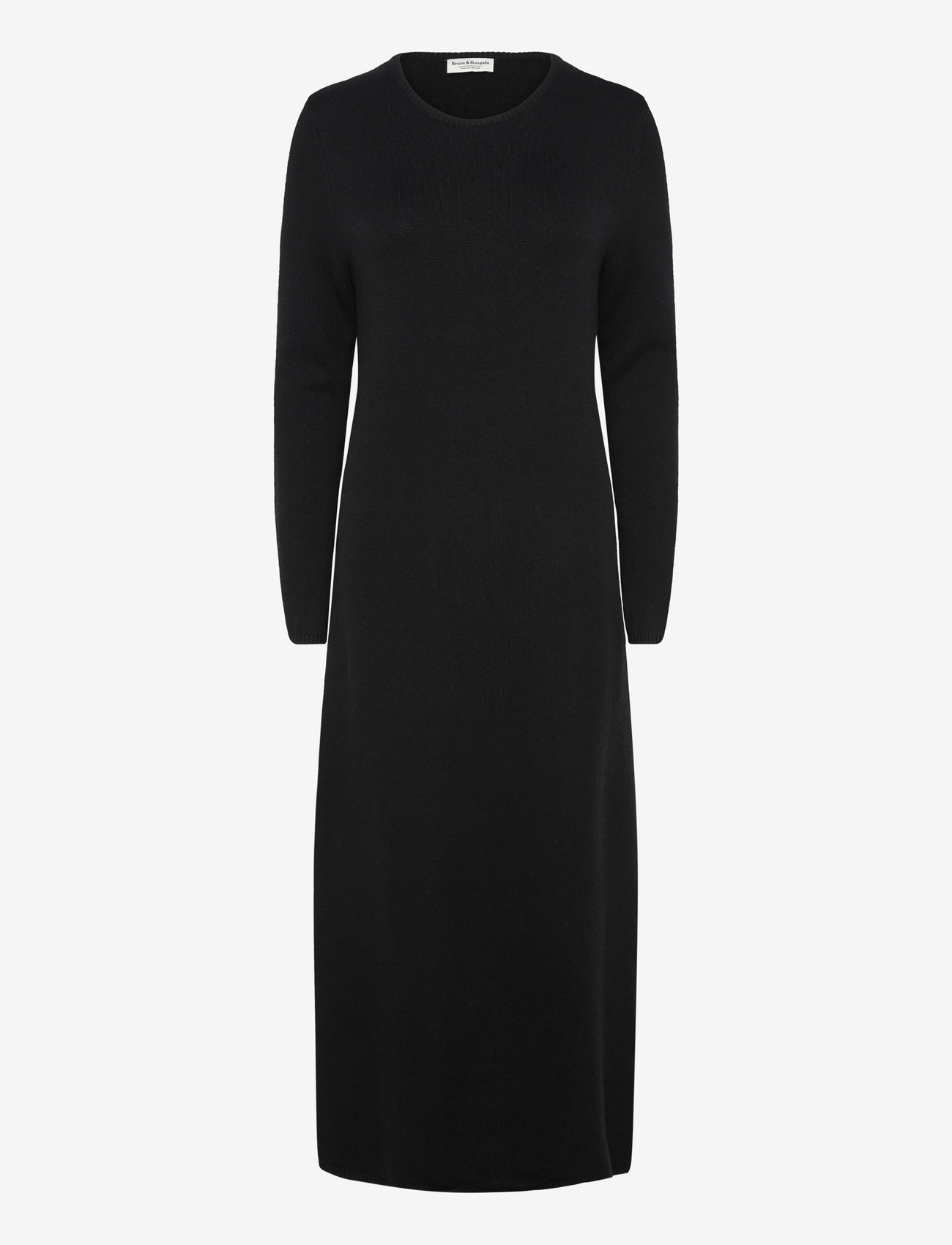 Bruun & Stengade - BS Janita Regular Fit Dress - knitted dresses - black - 0