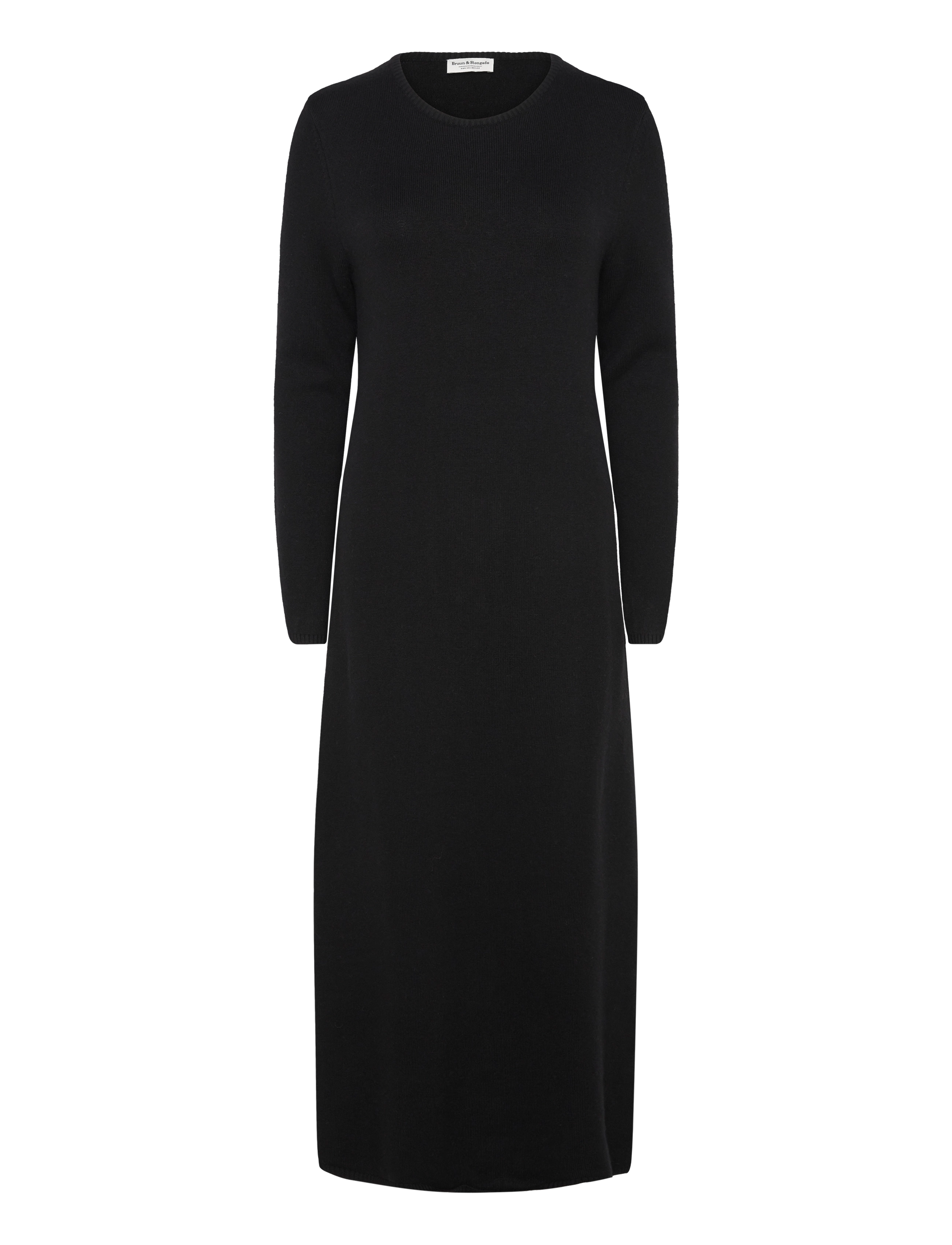Bruun & Stengade BS Janita Regular Fit Dress - Kjoler - BLACK / black
