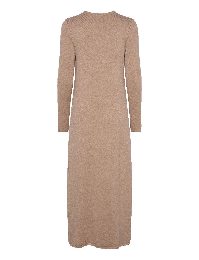 Bruun & Stengade - BS Janita Regular Fit Dress - knitted dresses - sand - 1