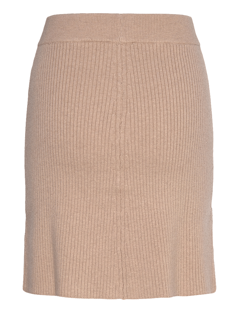 Bruun & Stengade - BS Lorena Skirt - strickröcke - sand - 1