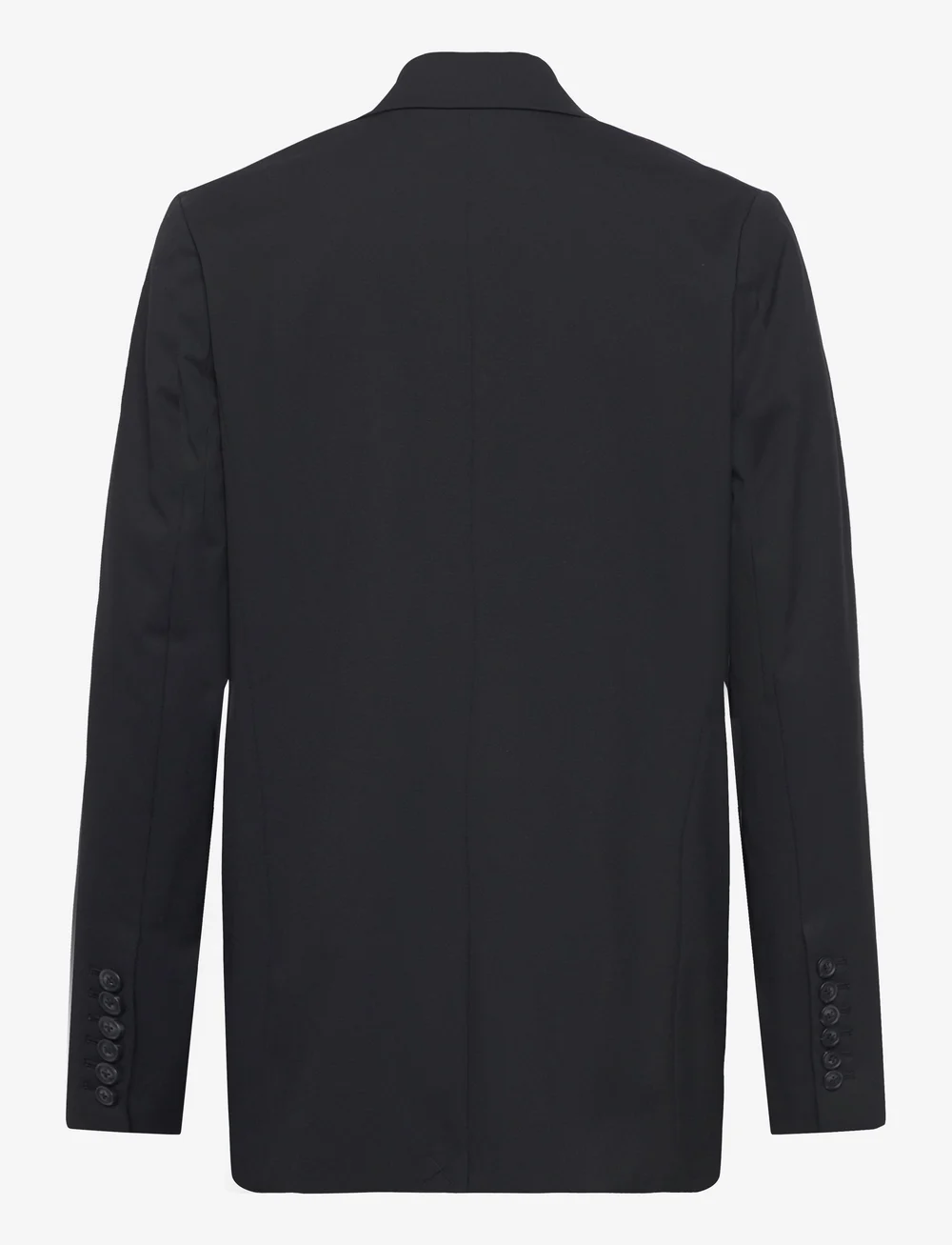 Bruun & Stengade - BS Miela Regular Fit Blazer - enkelknäppta kavajer - black - 1