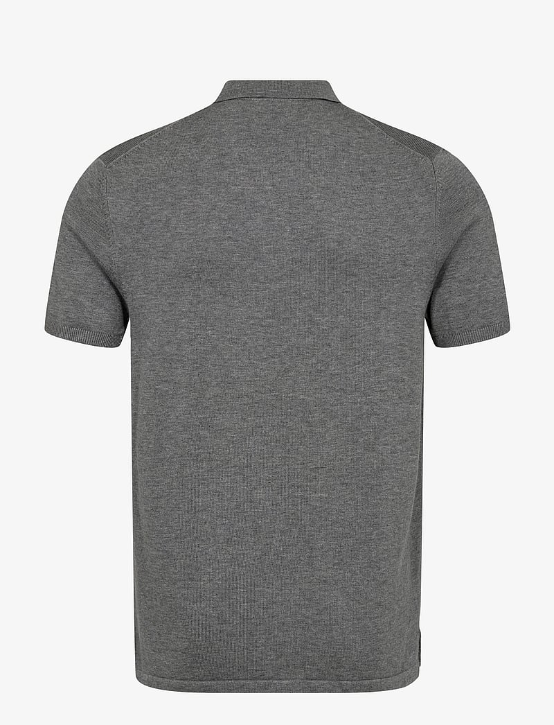 Bruun & Stengade - BS Aaran Regular Fit Polo Shirt - grey - 1