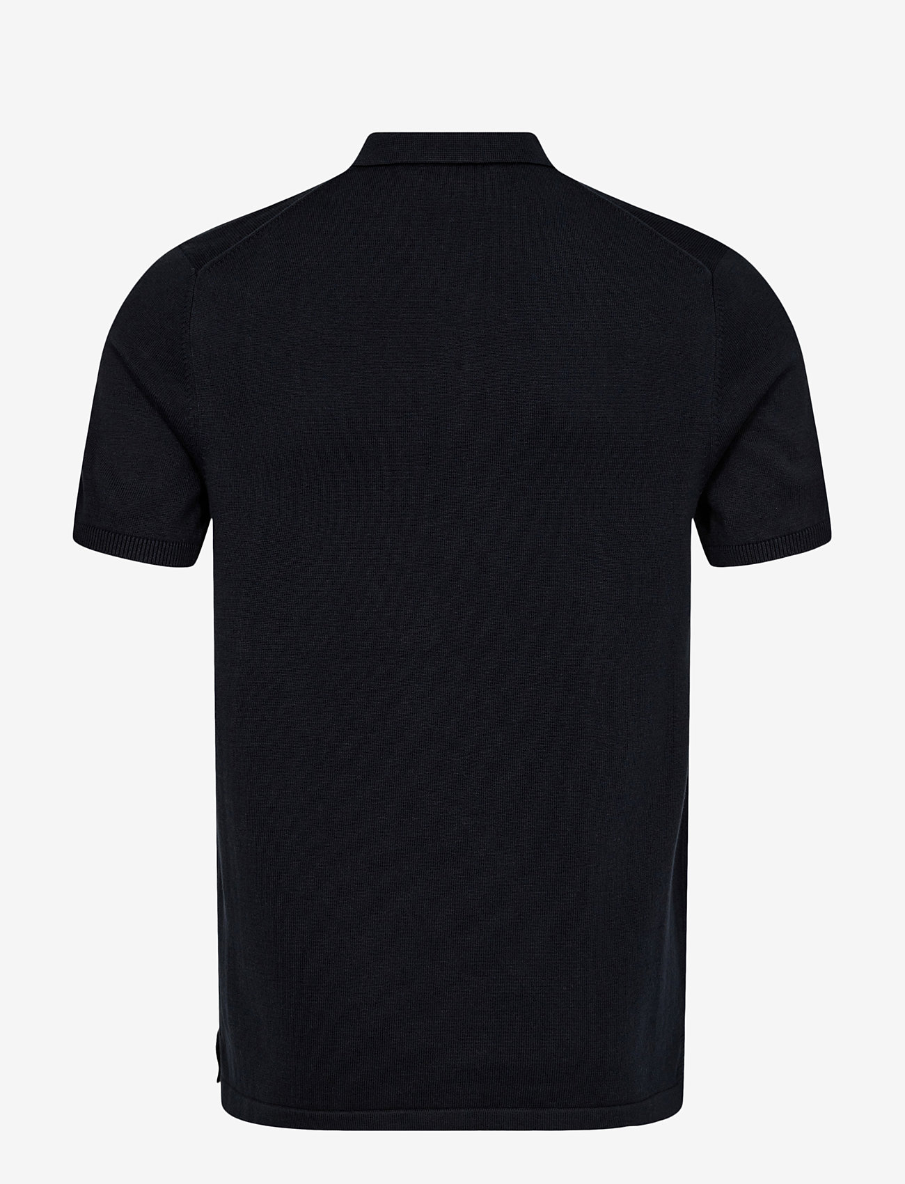 Bruun & Stengade - BS Aaran Regular Fit Polo Shirt - strikkede poloer - navy - 2