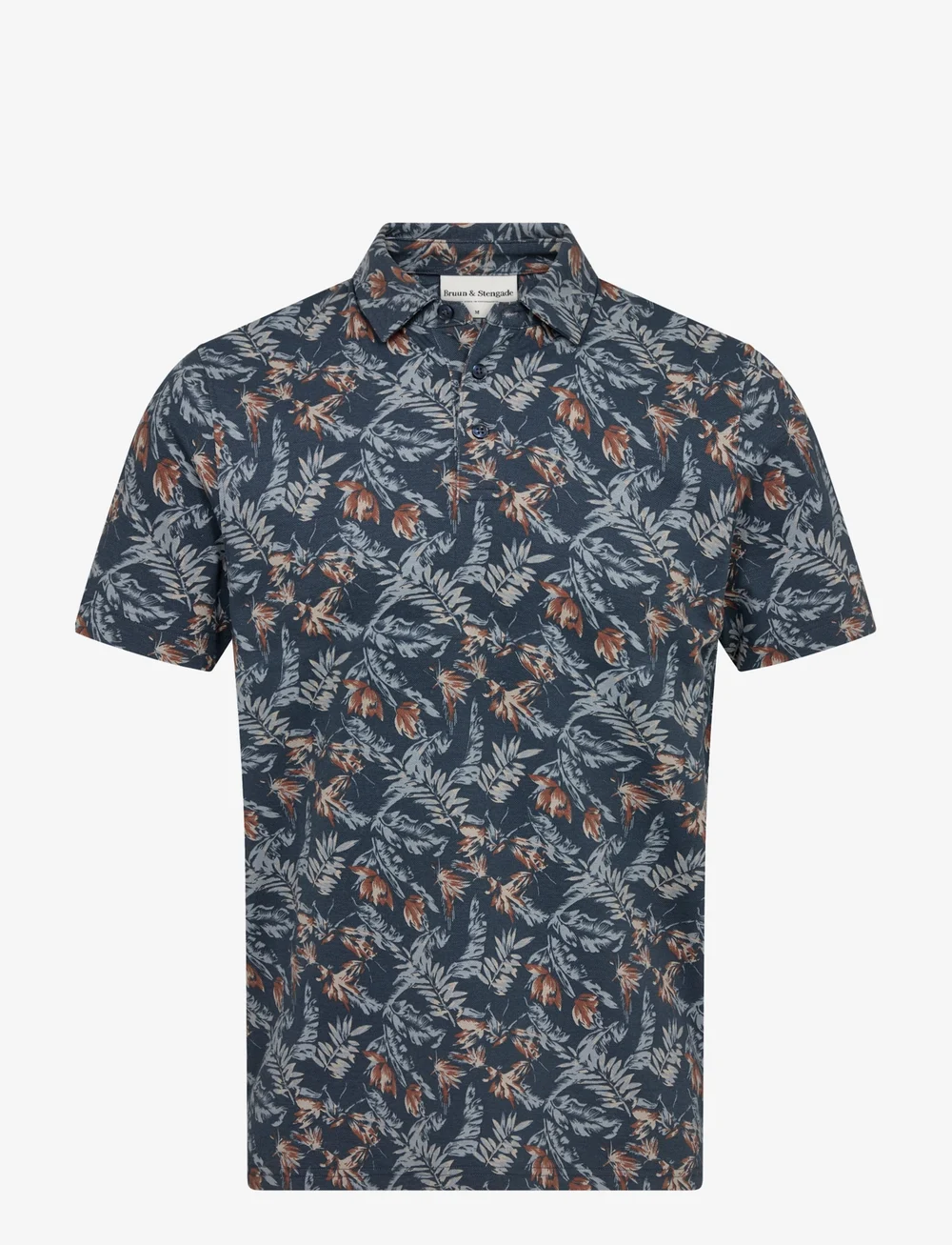 Bruun & Stengade - BS Iriomote Regular Fit Polo Shirt - short-sleeved polos - navy - 2