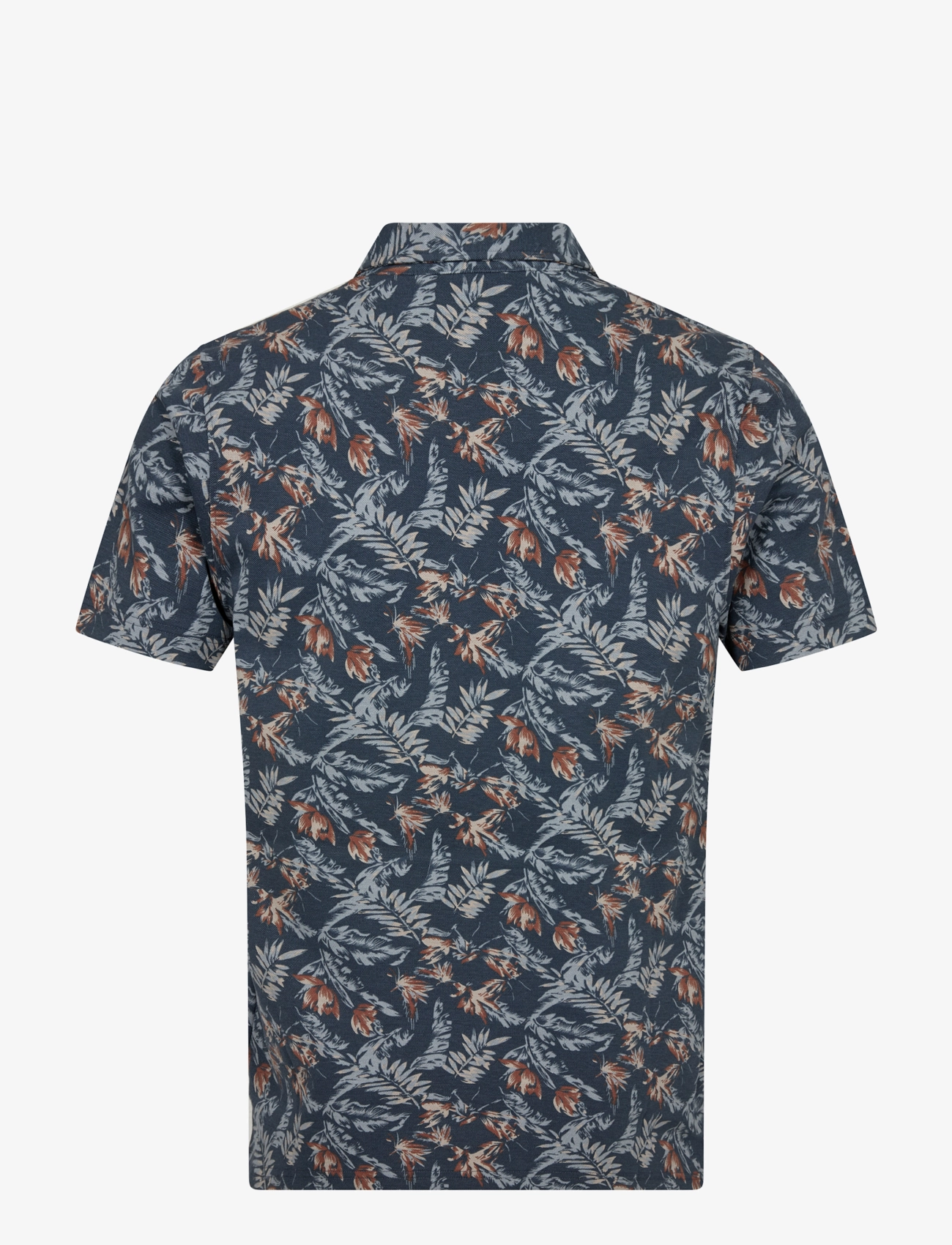Bruun & Stengade - BS Iriomote Regular Fit Polo Shirt - kortærmede poloer - navy - 3
