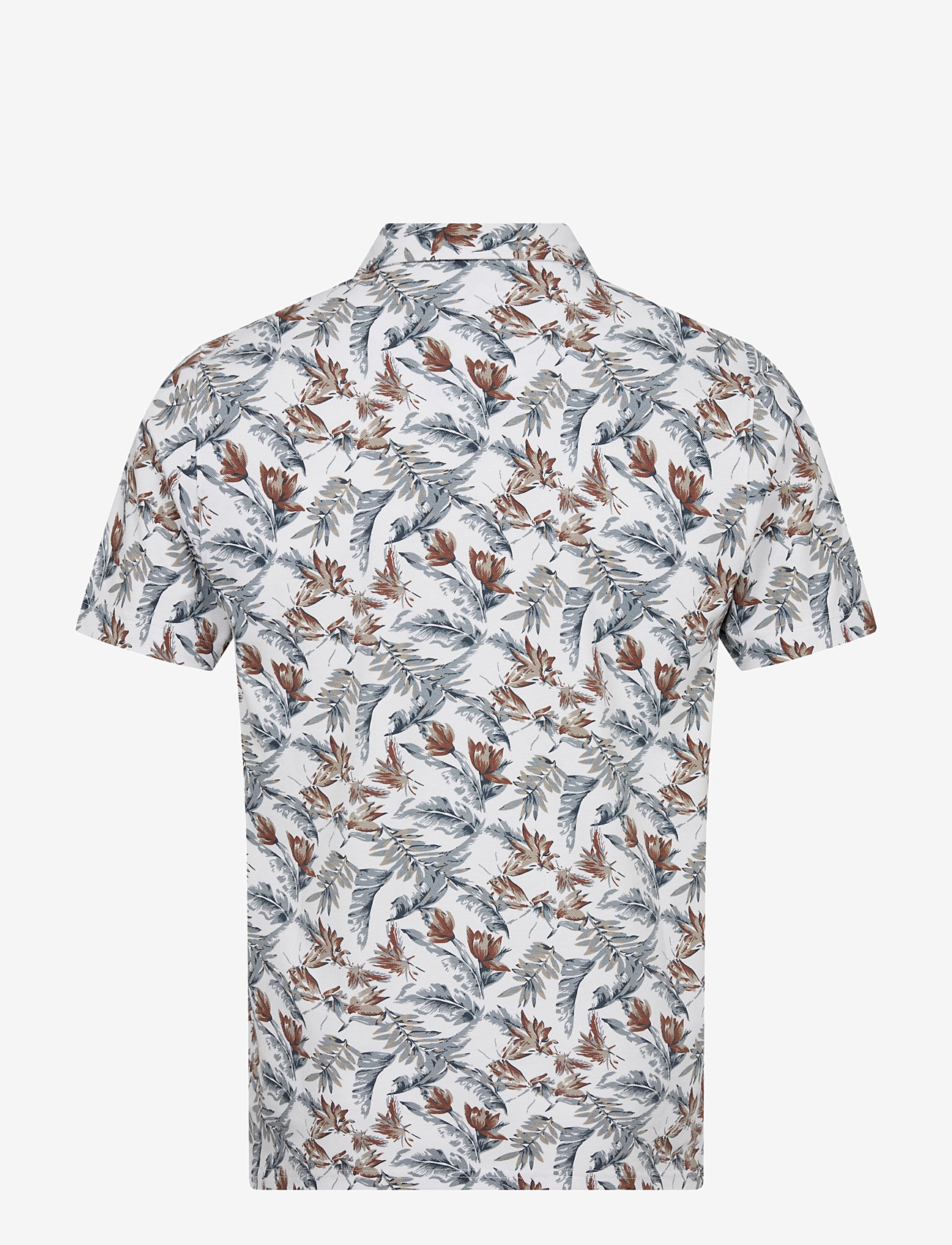 Bruun & Stengade - BS Iriomote Regular Fit Polo Shirt - kortärmade pikéer - white - 2