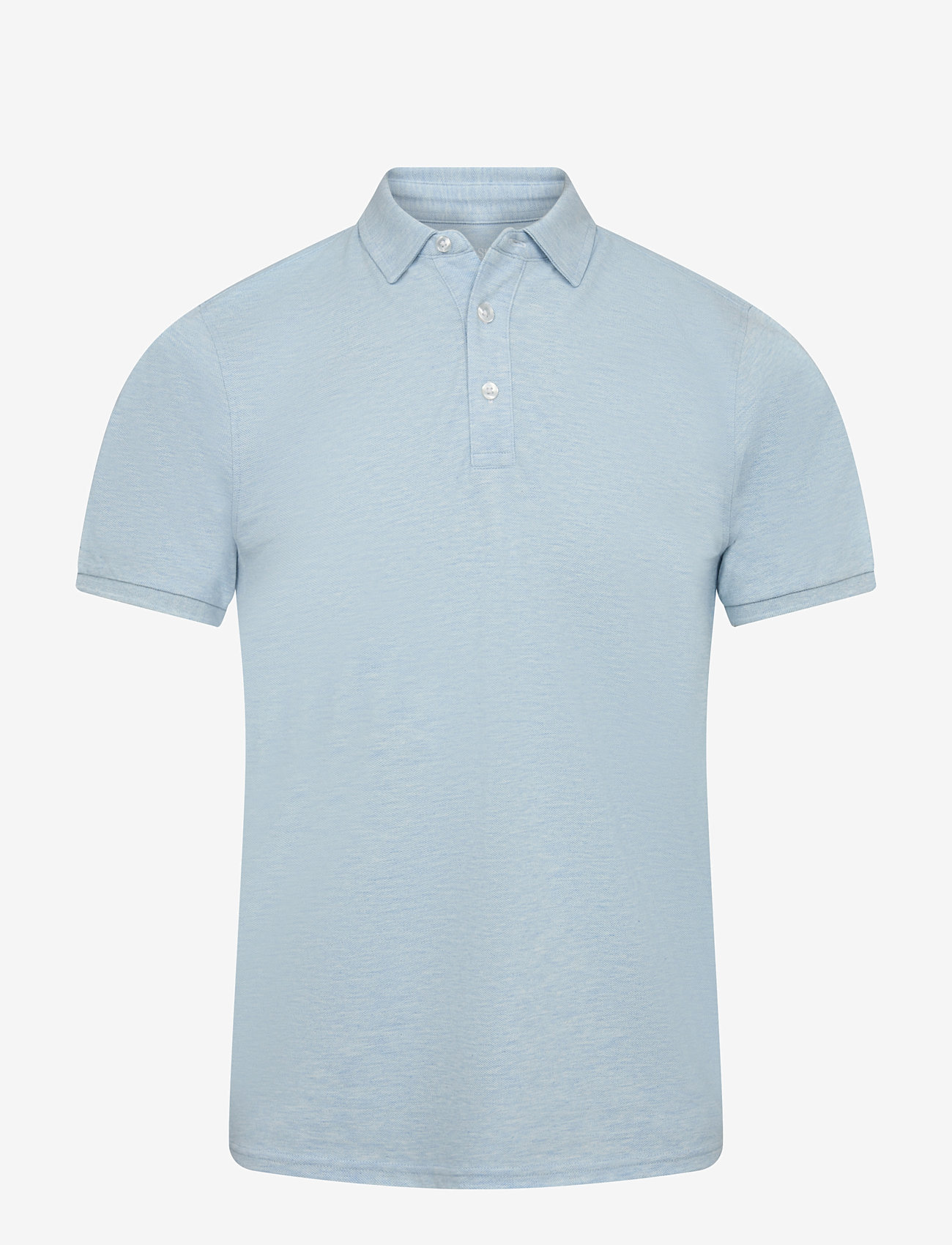 Bruun & Stengade - BS Taketomi Regular Fit Polo Shirt - sky - 1