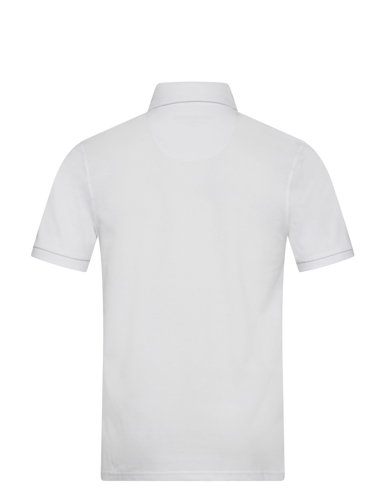 Bruun & Stengade - BS Taketomi Regular Fit Polo Shirt - kortærmede poloer - white - 2