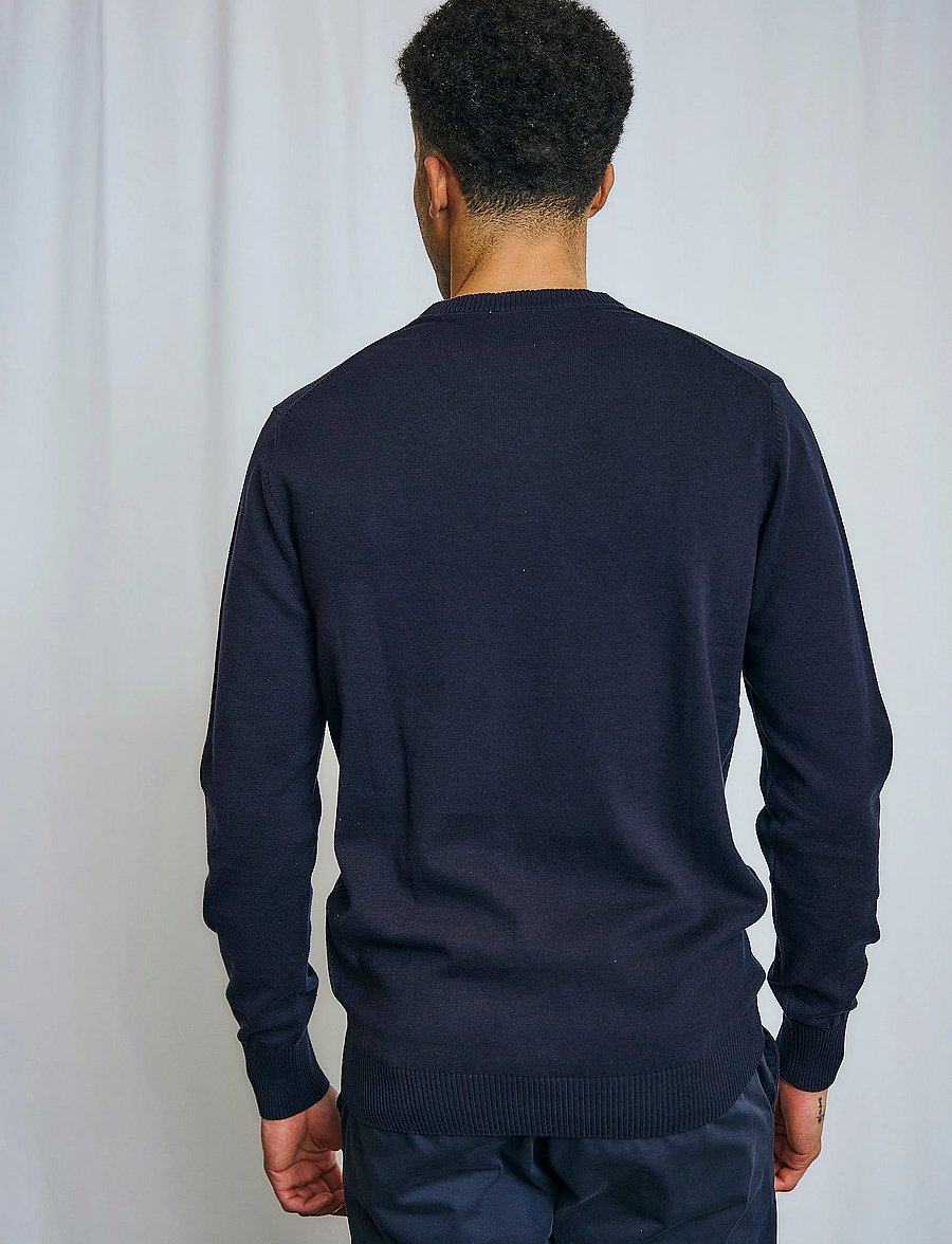 Bruun & Stengade - BS Jupiter Regular Fit Knitwear - navy - 4