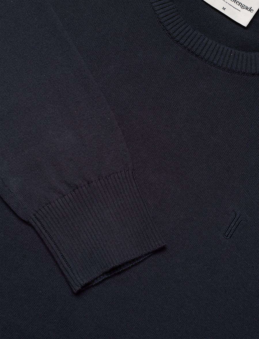 Bruun & Stengade - BS Jupiter Regular Fit Knitwear - navy - 5
