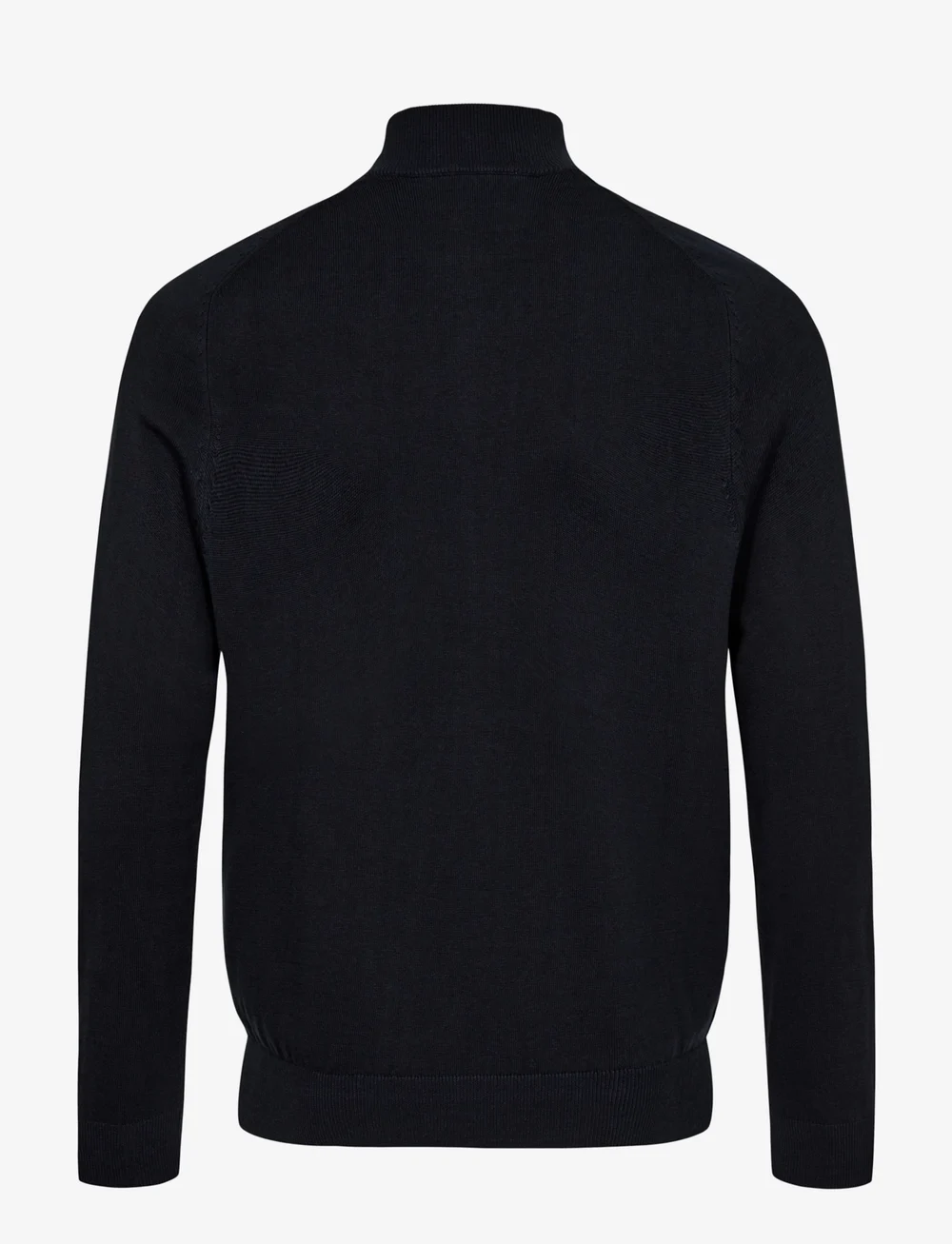 Bruun & Stengade - BS Stamatis Regular Fit Knitwear - pullover mit durchgehendem reißverschluss - navy - 2