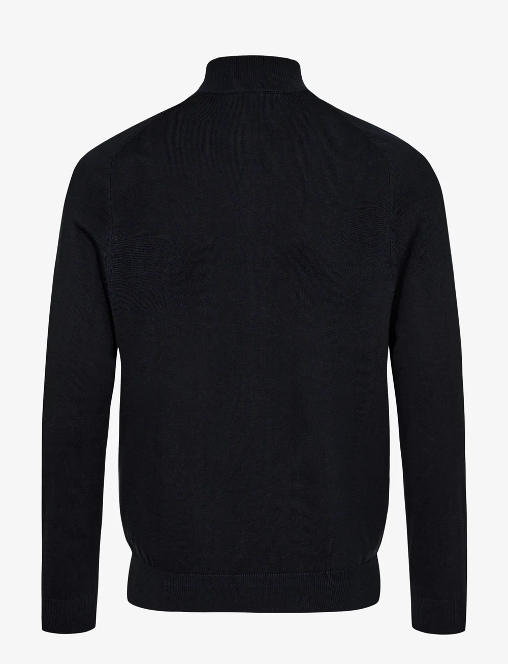 Bruun & Stengade - BS Stamatis Regular Fit Knitwear - pullover mit durchgehendem reißverschluss - navy - 3