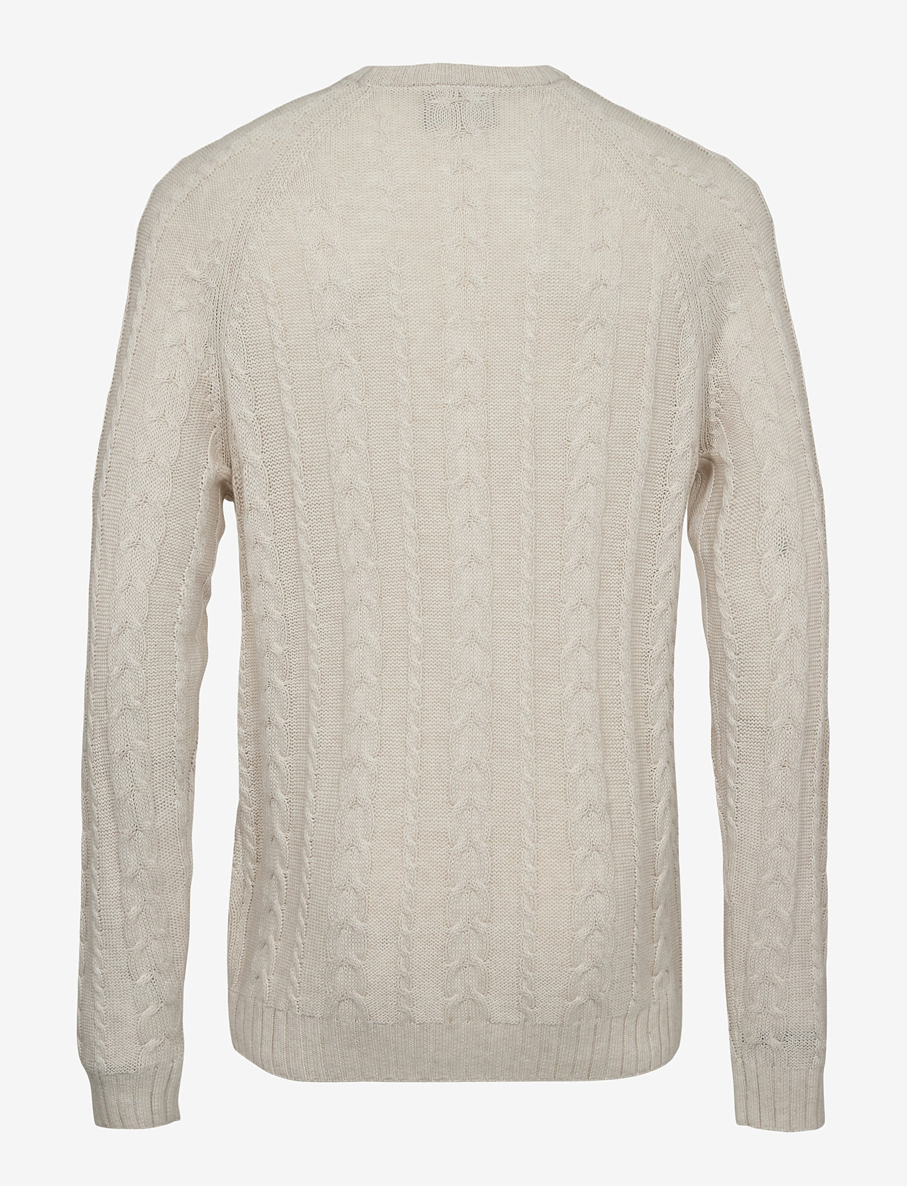 Bruun & Stengade - BS Odale Regular Fit Knitwear - rundhals - off white - 2