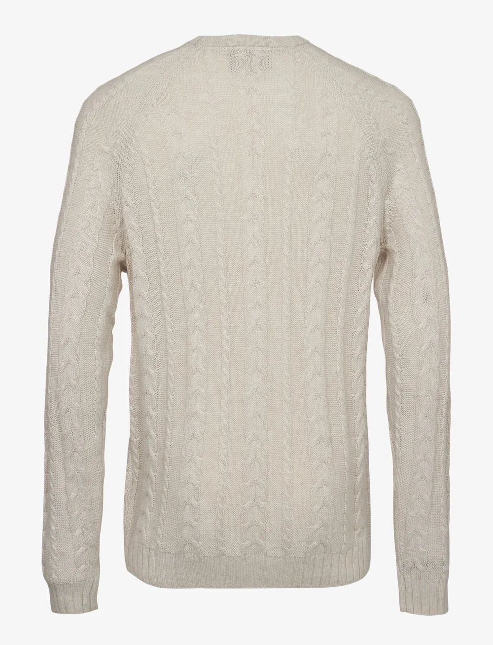 Bruun & Stengade - BS Odale Regular Fit Knitwear - rundhals - off white - 2