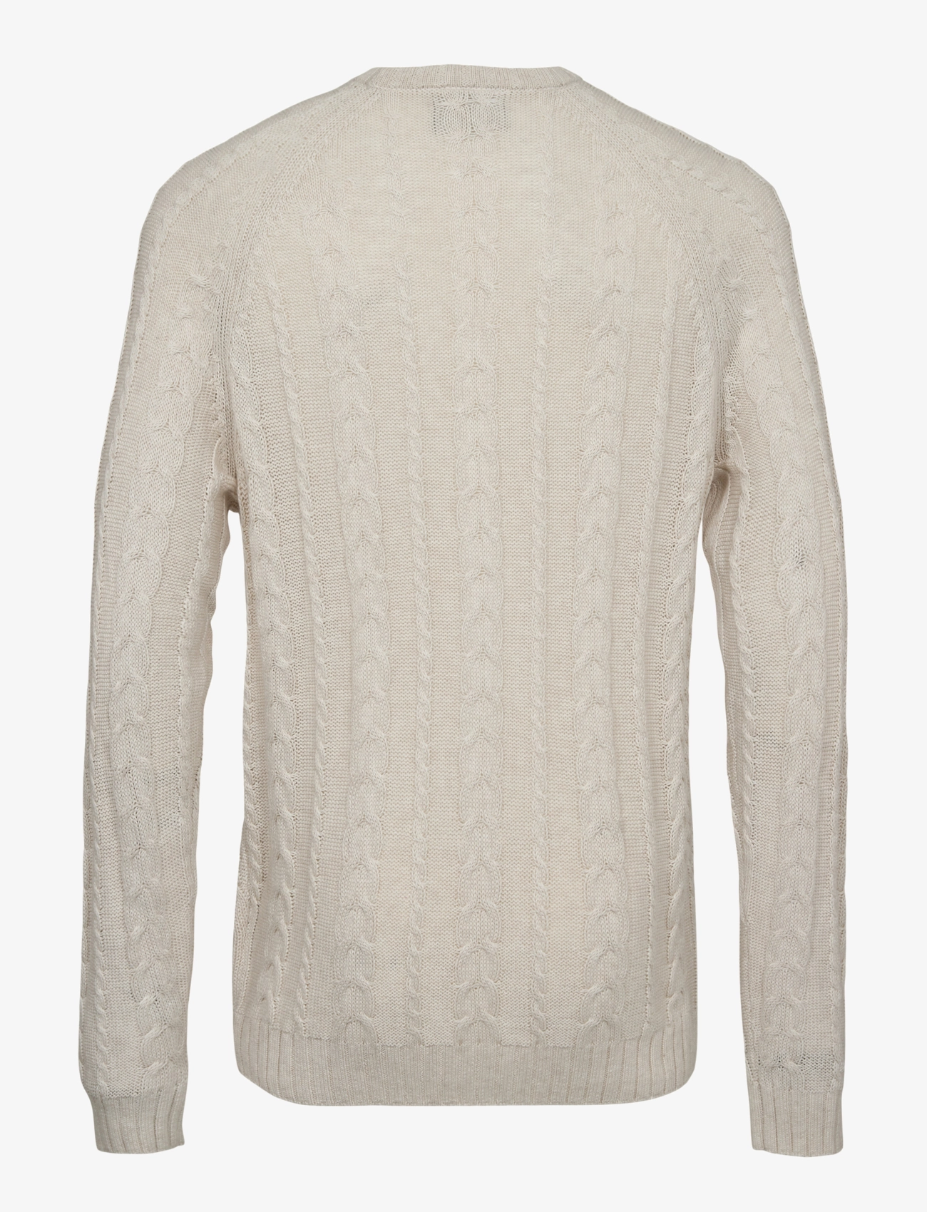 Bruun & Stengade - BS Odale Regular Fit Knitwear - round necks - off white - 2